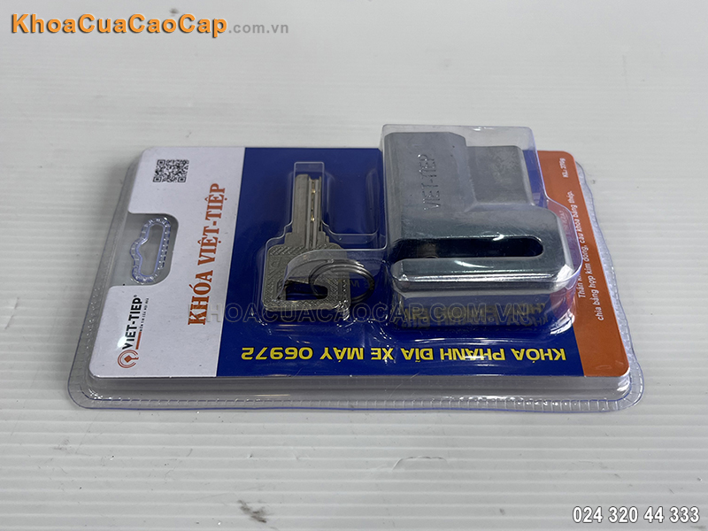 Khóa phanh đĩa xe máy Việt Tiệp 06972 - ảnh 1