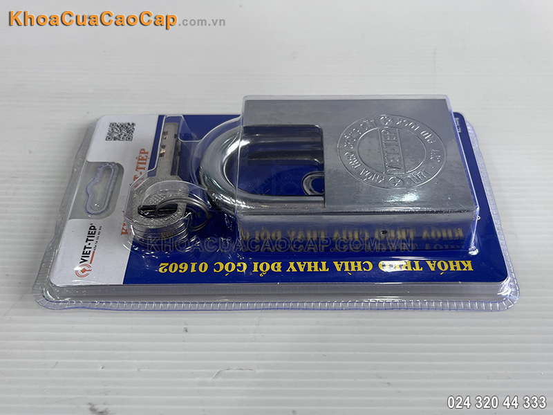 Khóa treo chìa thay đổi gócViệt Tiệp 01602 - ảnh 1 Khóa treo chìa thay đổi gócViệt Tiệp 01602 - ảnh 1