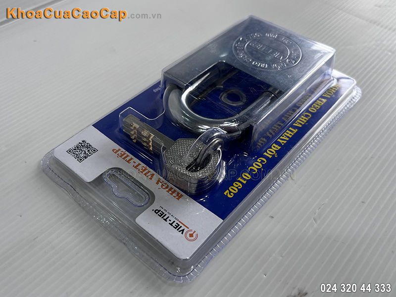 Khóa treo chìa thay đổi gócViệt Tiệp 01602 - ảnh 2 Khóa treo chìa thay đổi gócViệt Tiệp 01602 - ảnh 2