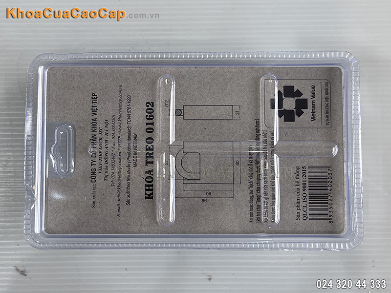 Khóa treo chìa thay đổi gócViệt Tiệp 01602 - ảnh 5 Khóa treo chìa thay đổi gócViệt Tiệp 01602 - ảnh 5