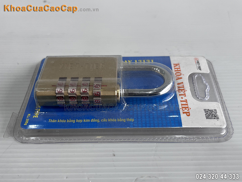 Khóa treo số xoay Việt Tiệp 13131 - ảnh 1 Khóa treo số xoay Việt Tiệp 13131 - ảnh 1