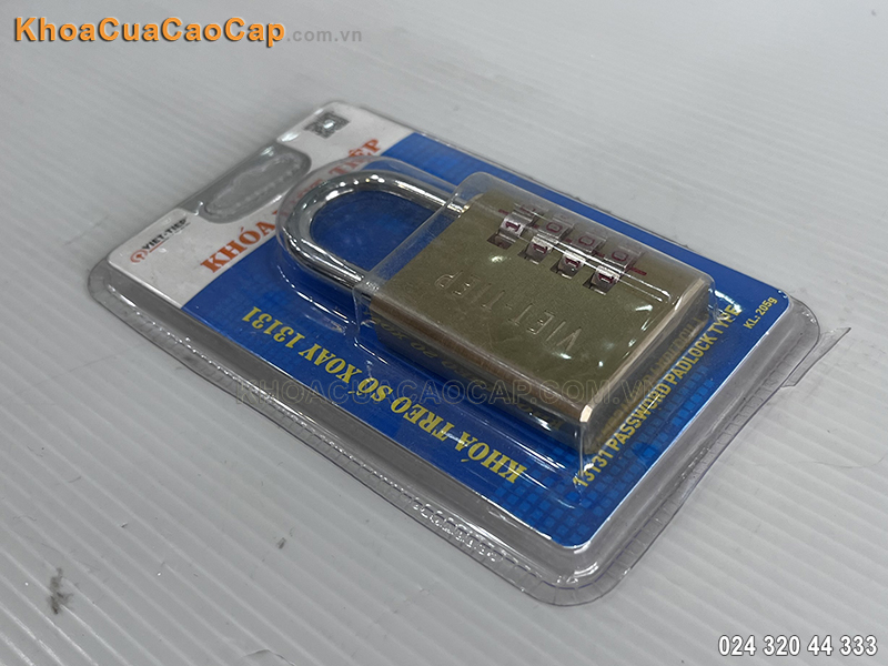 Khóa treo số xoay Việt Tiệp 13131 - ảnh 2 Khóa treo số xoay Việt Tiệp 13131 - ảnh 2