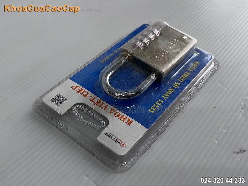 Khóa treo số xoay Việt Tiệp 13131 - ảnh 3 Khóa treo số xoay Việt Tiệp 13131 - ảnh 3