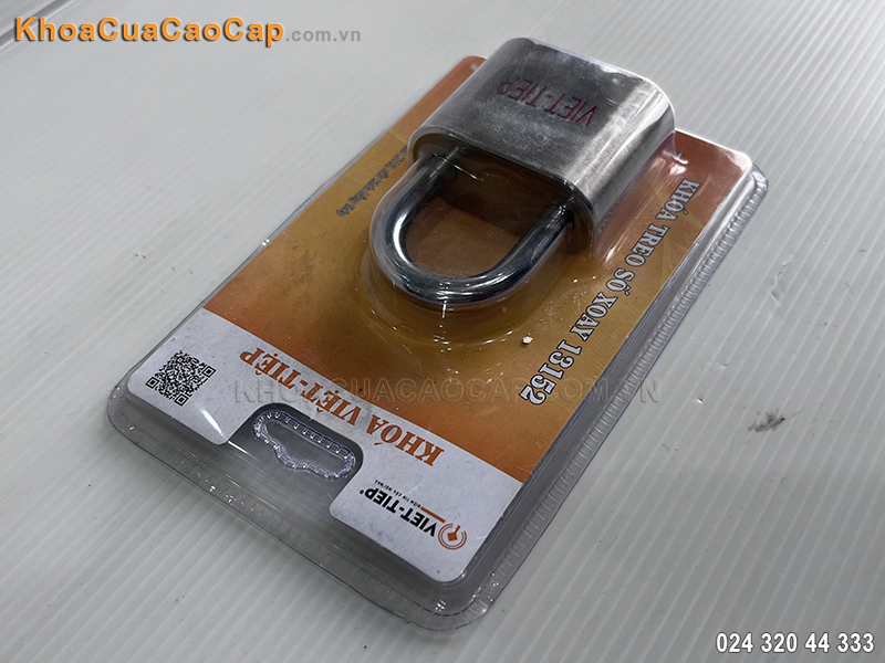 Khóa treo số xoay Việt Tiệp 13152 - ảnh 3 Khóa treo số xoay Việt Tiệp 13152 - ảnh 3