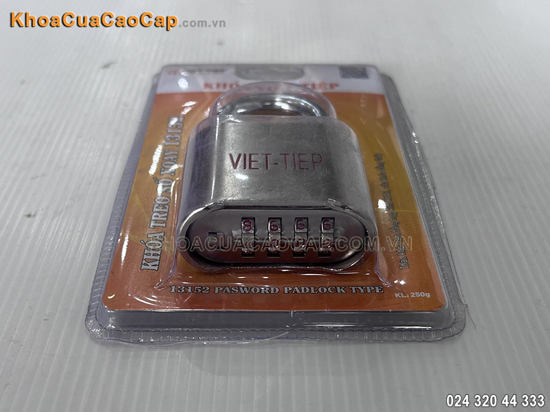 Khóa treo số xoay Việt Tiệp 13152 - ảnh 4 Khóa treo số xoay Việt Tiệp 13152 - ảnh 4